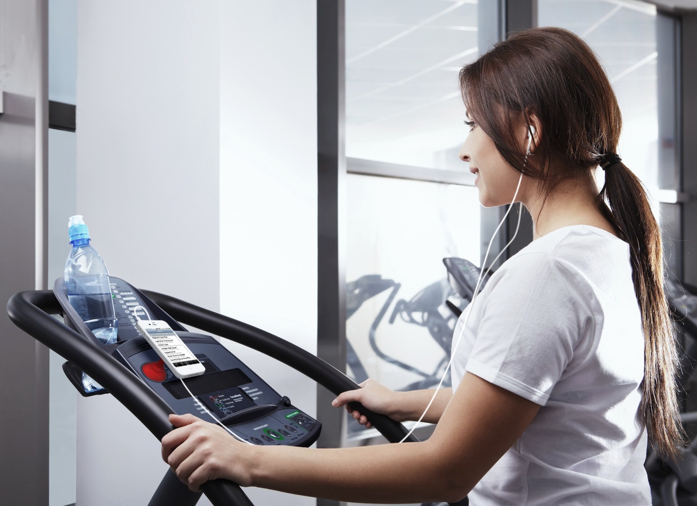 Music on treadmill